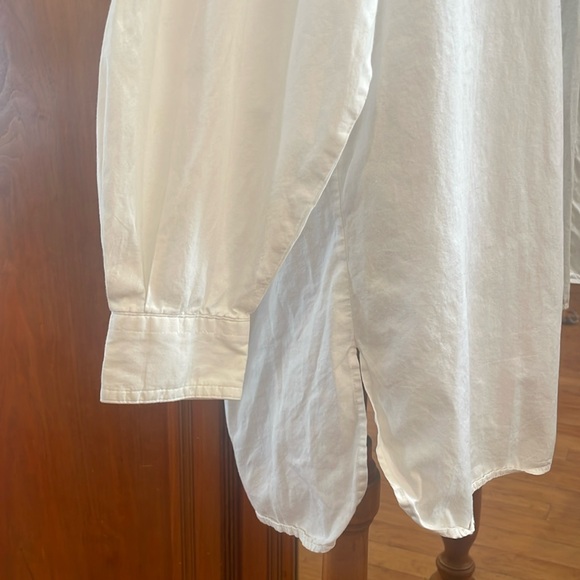 Gap long sleeve button-down shirt 100% cotton pocket collar women’s size S small - Picture 5 of 13